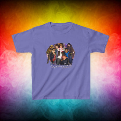"The Sarah Jane Adventures" Original Gang - Kids Heavy Cotton T-shirt - soapbox169 - A Little Gift Shop