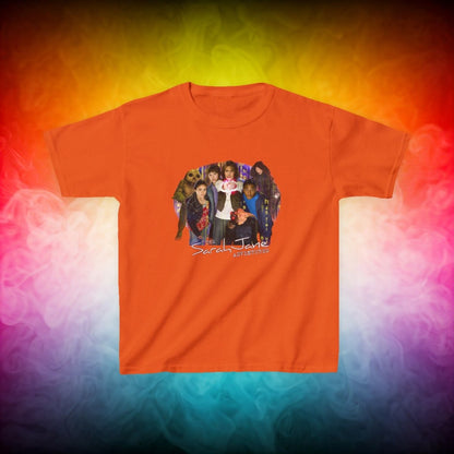 "The Sarah Jane Adventures" Original Gang - Kids Heavy Cotton T-shirt - soapbox169 - A Little Gift Shop