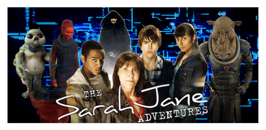"The Sarah Jane Adventures" The New Gang mug with Season 3 Foes - soapbox169 - A Little Gift Shop