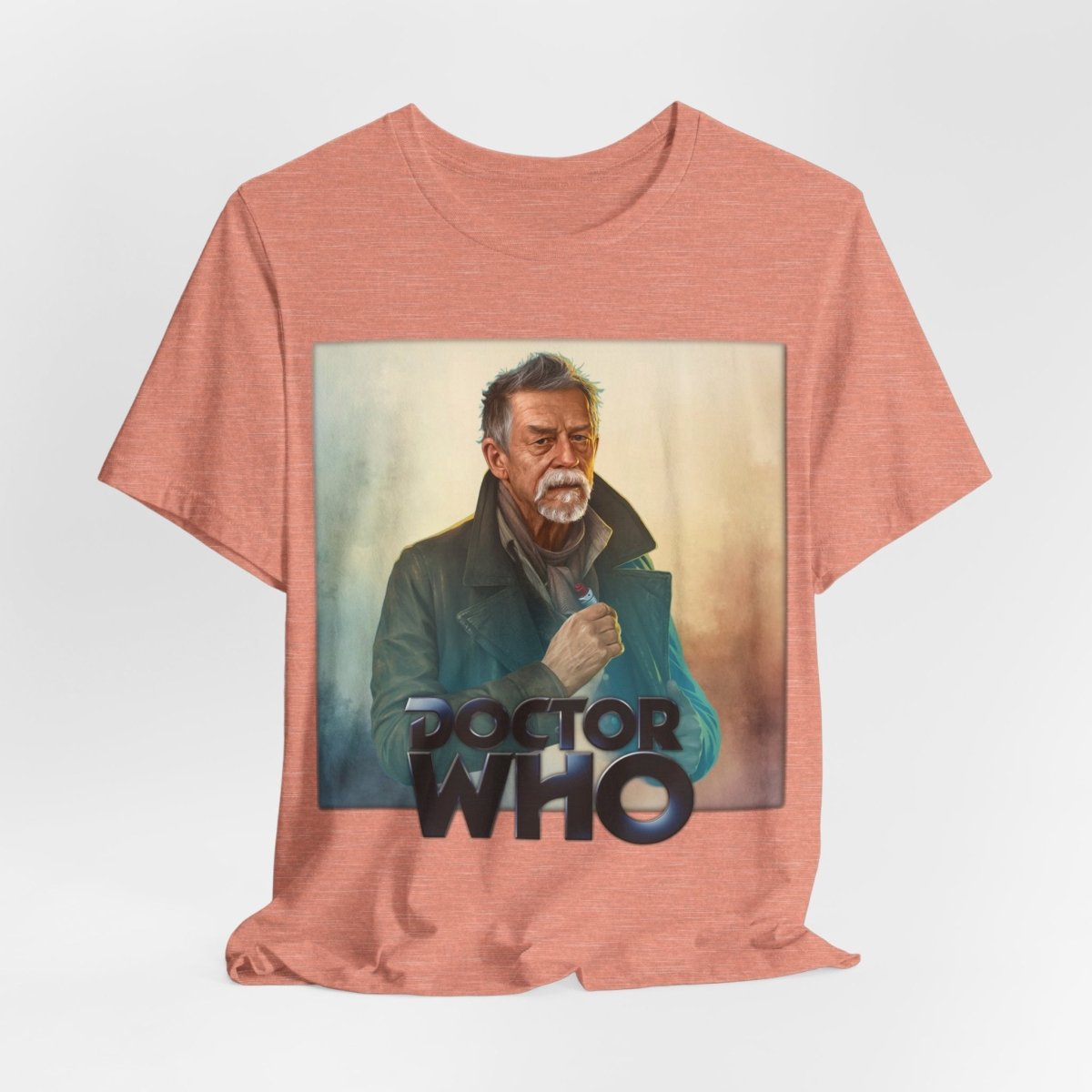 The War Doctor (John Hurt) and Doctor Who logo. - soapbox169 - A Little Gift Shop