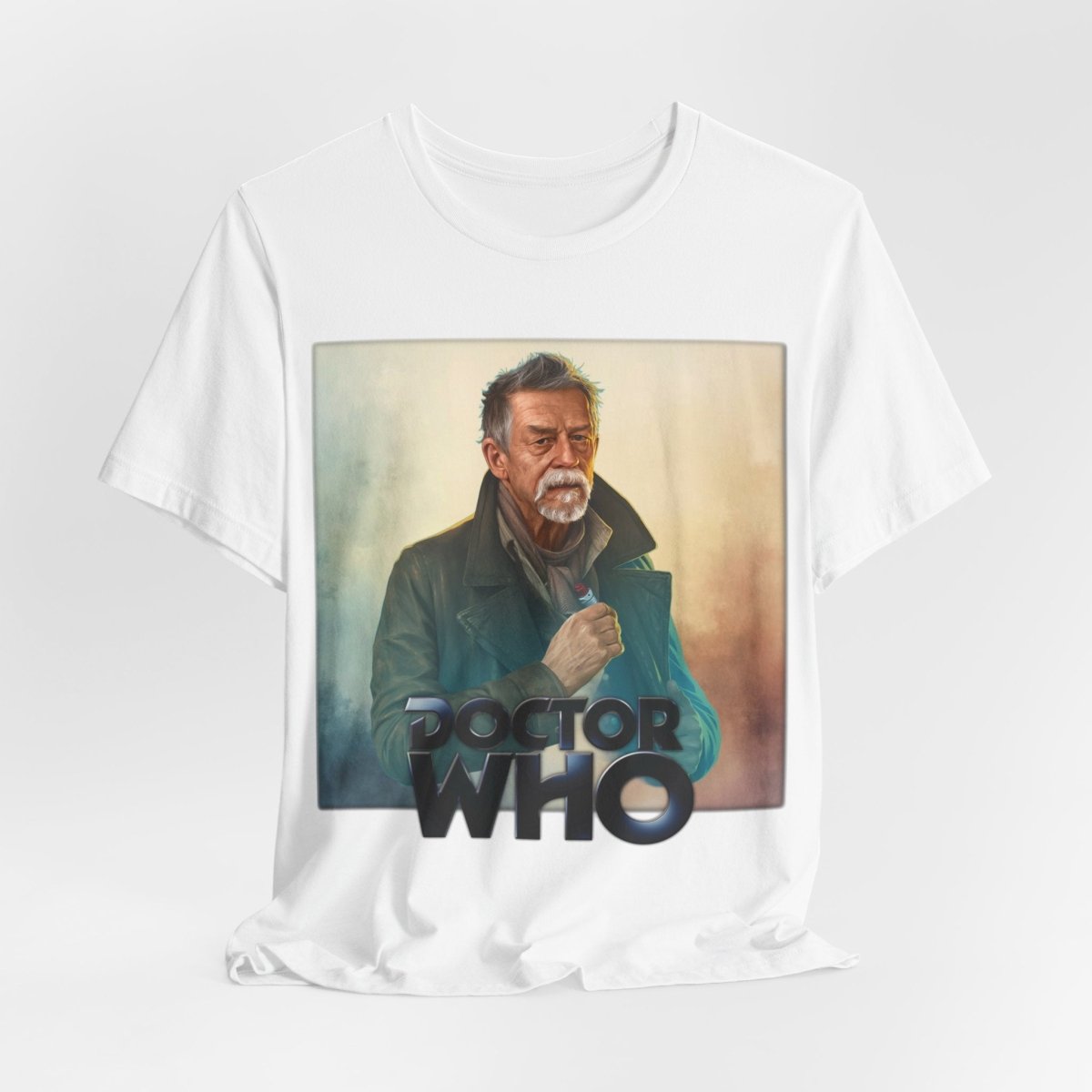 The War Doctor (John Hurt) and Doctor Who logo. - soapbox169 - A Little Gift Shop