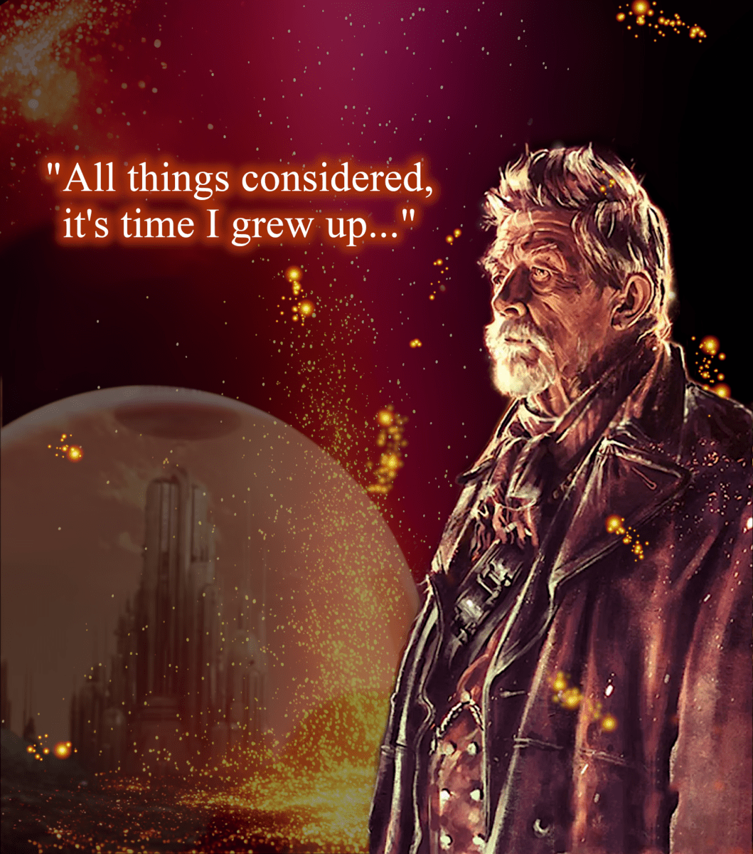 The War Doctor says "Goodbye" T-shirt - soapbox169 - A Little Gift Shop