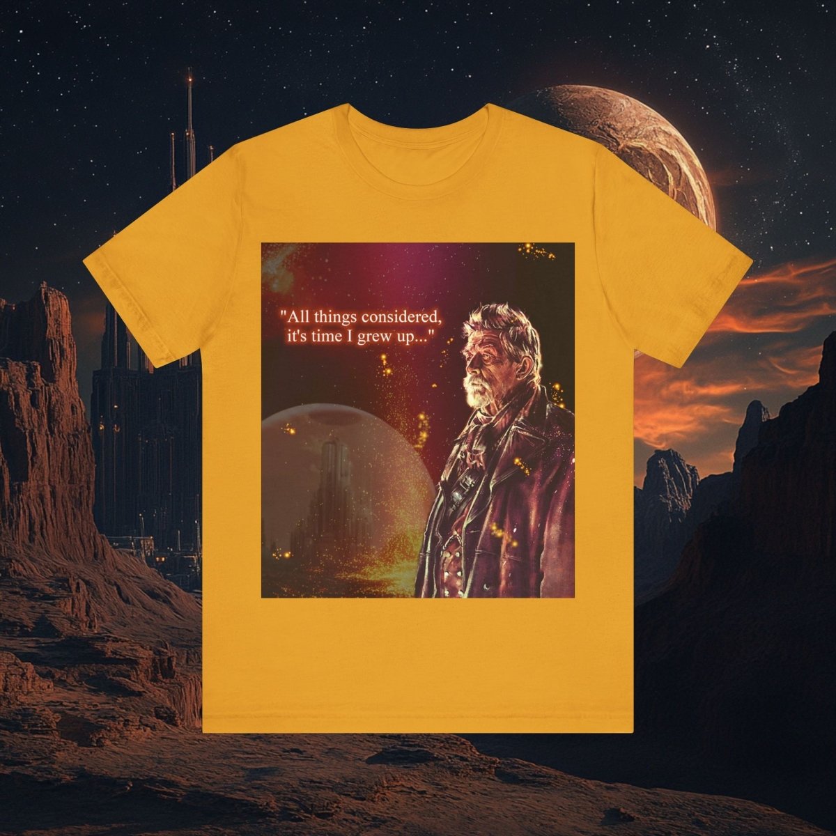 The War Doctor says "Goodbye" T-shirt - soapbox169 - A Little Gift Shop