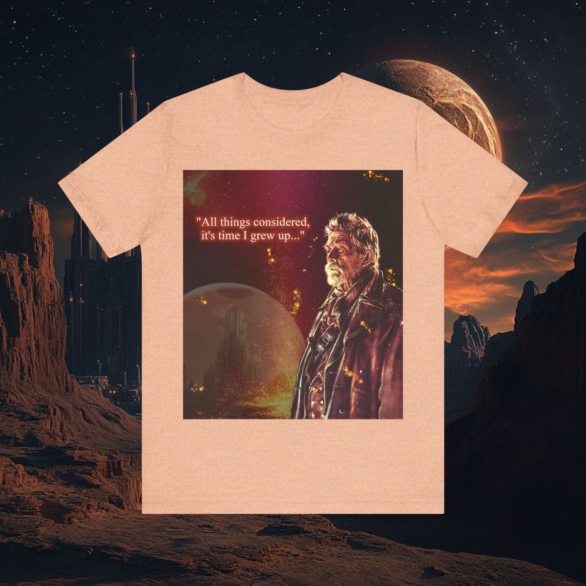 The War Doctor says "Goodbye" T-shirt - soapbox169 - A Little Gift Shop