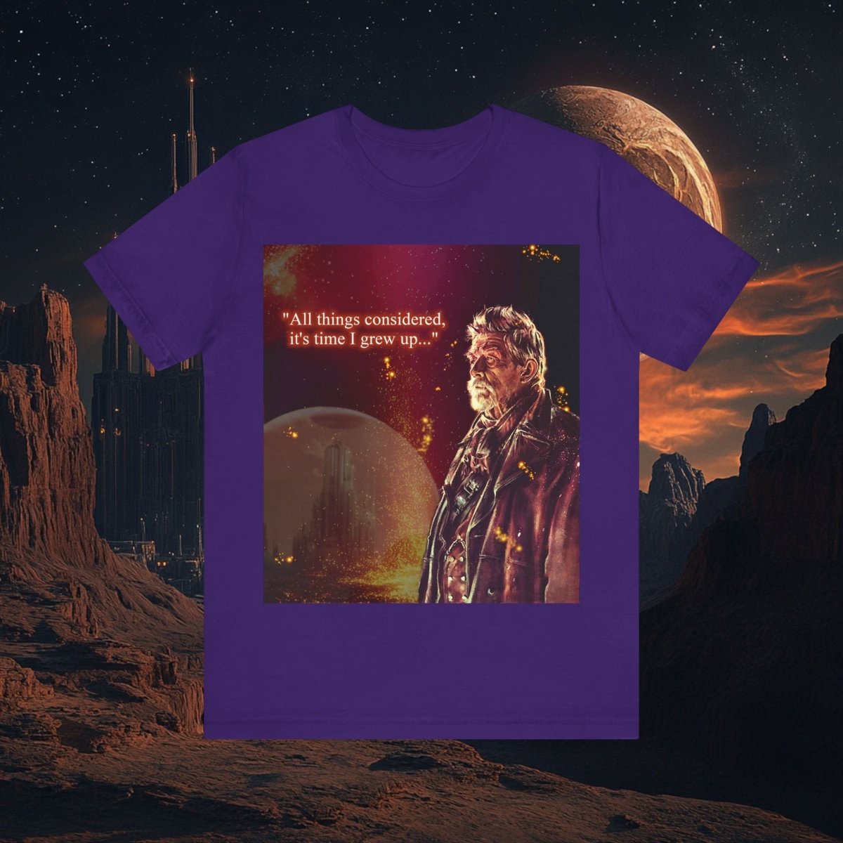The War Doctor says "Goodbye" T-shirt - soapbox169 - A Little Gift Shop