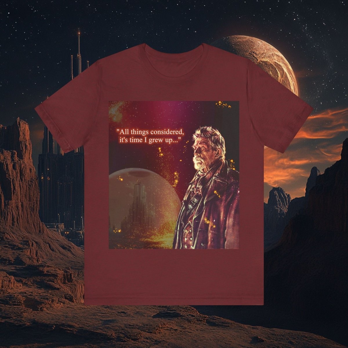 The War Doctor says "Goodbye" T-shirt - soapbox169 - A Little Gift Shop