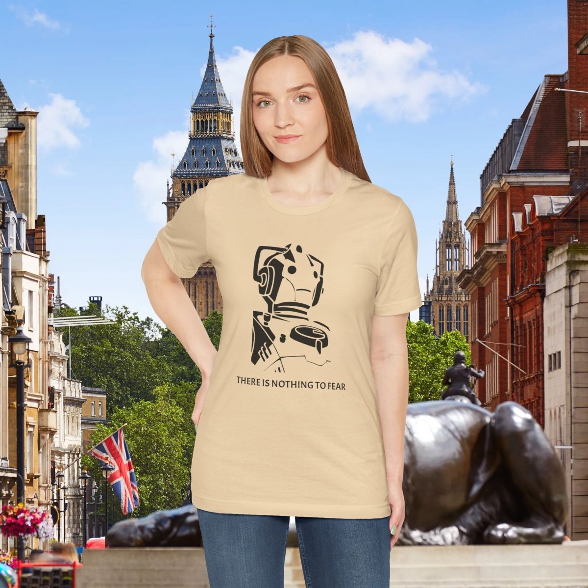 There is nothing to fear - Cyberman T-shirt - T-Shirt