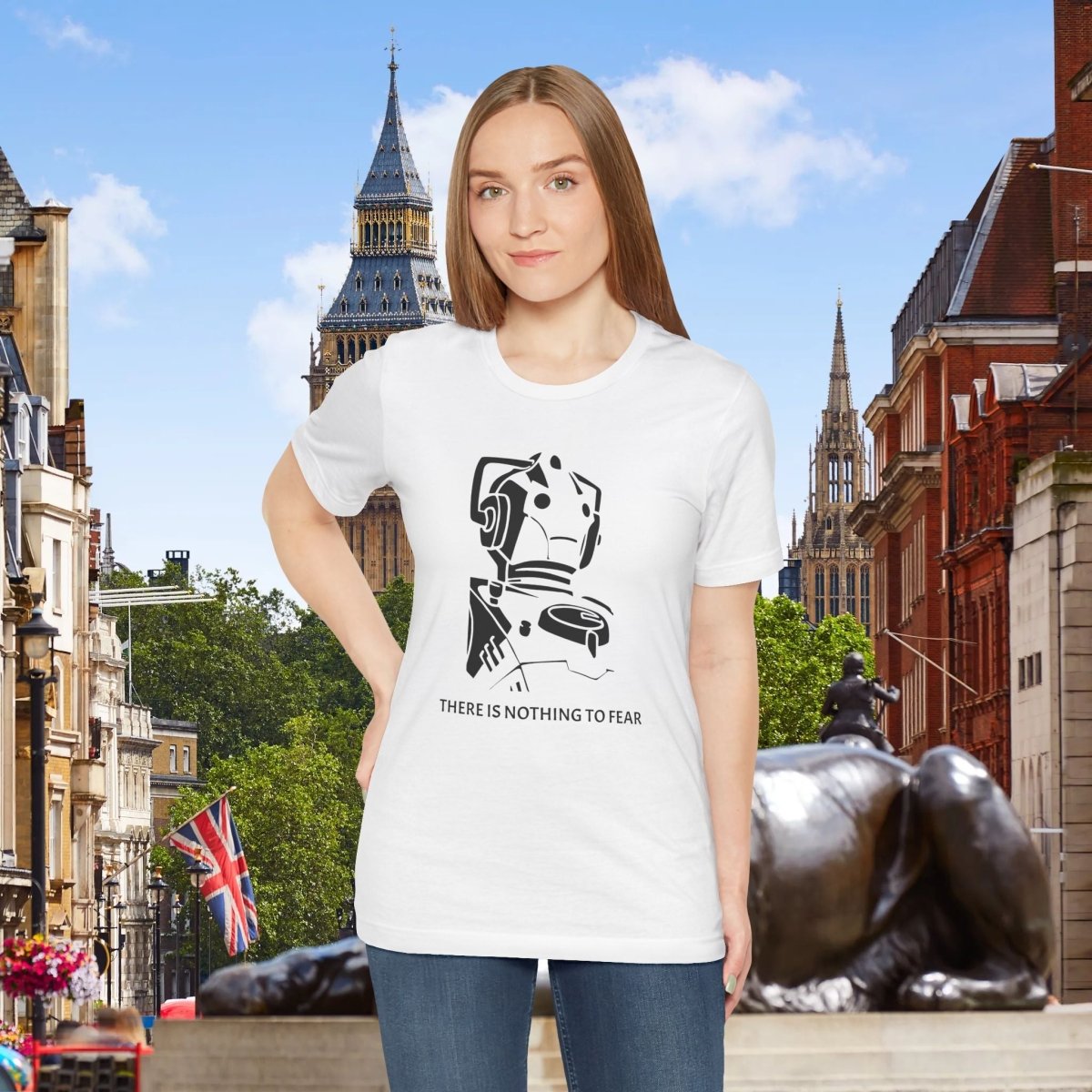 There is nothing to fear - Cyberman T-shirt - T-Shirt