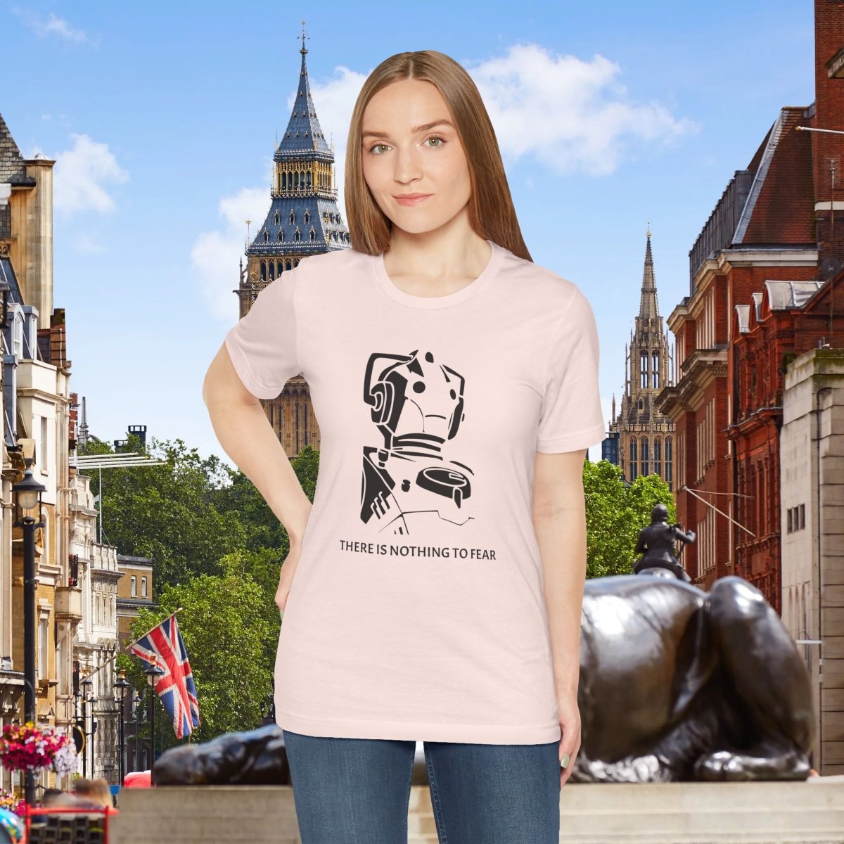 There is nothing to fear - Cyberman T-shirt - T-Shirt