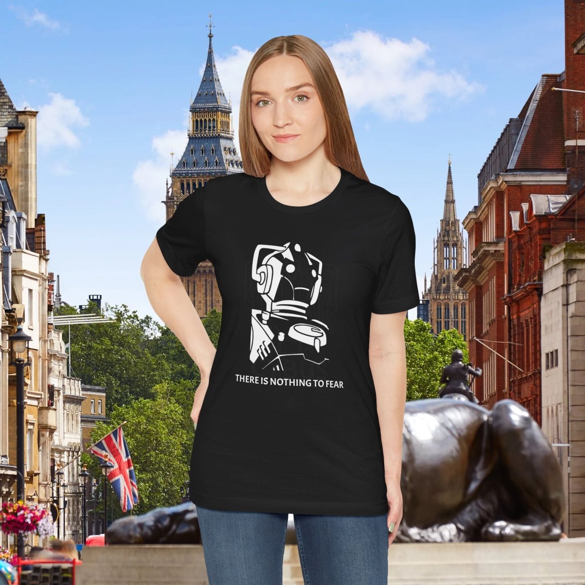 There is nothing to fear - Cyberman T-shirt - T-Shirt