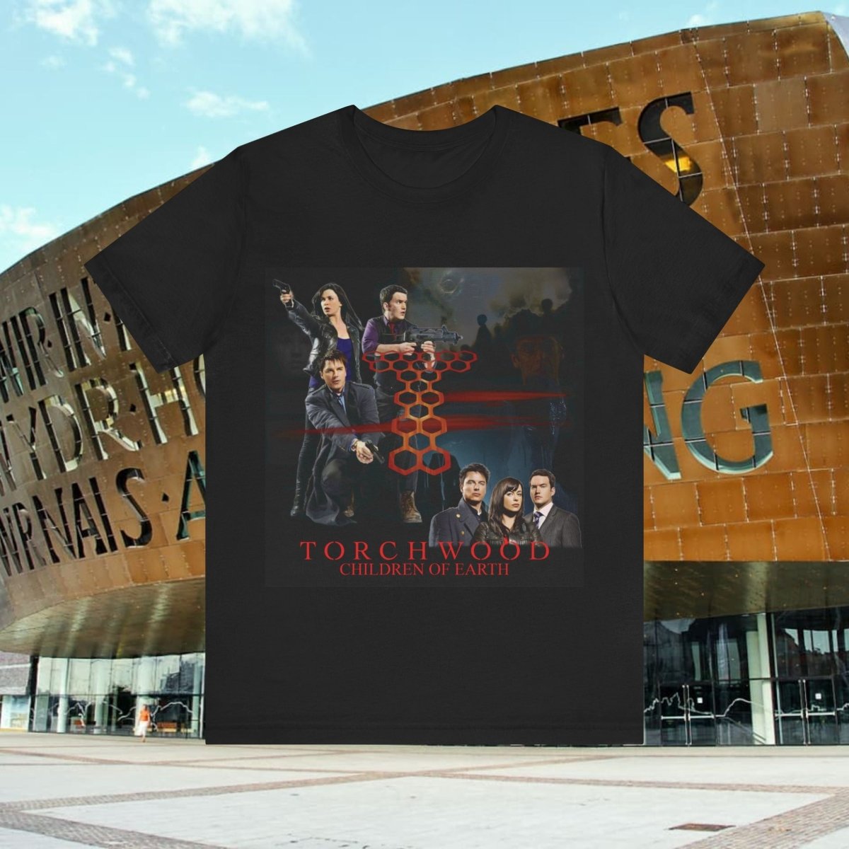 Torchwood - Children of Earth T-shirt with logo - soapbox169 - A Little Gift Shop
