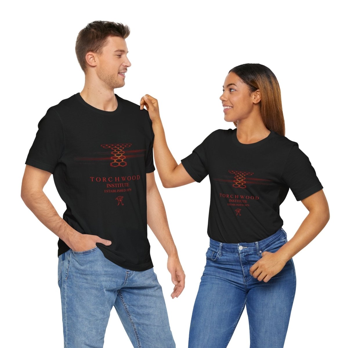 Torchwood Institute Est 1879 T-shirt with logo - soapbox169 - A Little Gift Shop