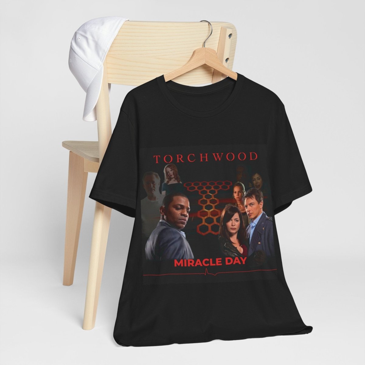 Torchwood - Miracle Day T-shirt with logo - soapbox169 - A Little Gift Shop