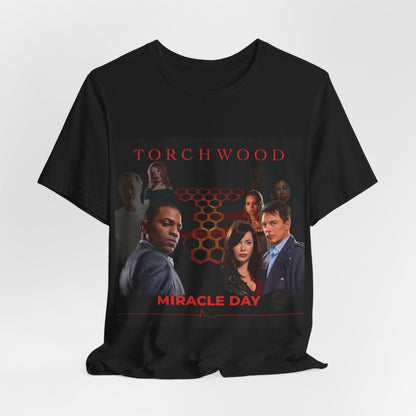 Torchwood - Miracle Day T-shirt with logo - soapbox169 - A Little Gift Shop