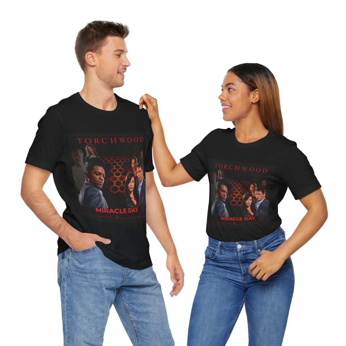 Torchwood - Miracle Day T-shirt with logo - soapbox169 - A Little Gift Shop