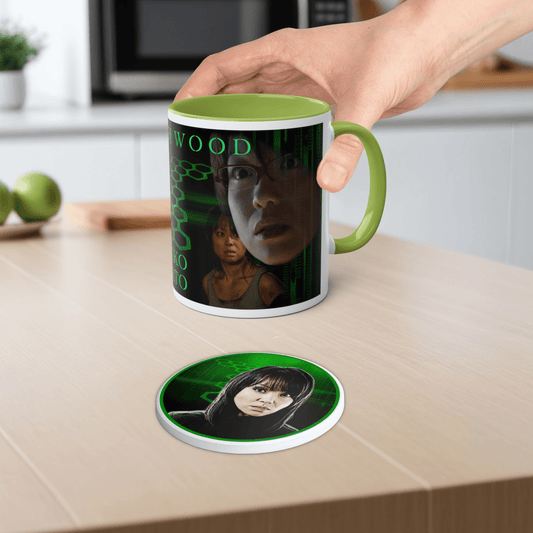 Toshiko Sato (Tosh) (Naoko Mori ) Ceramic Coaster - Home Decor