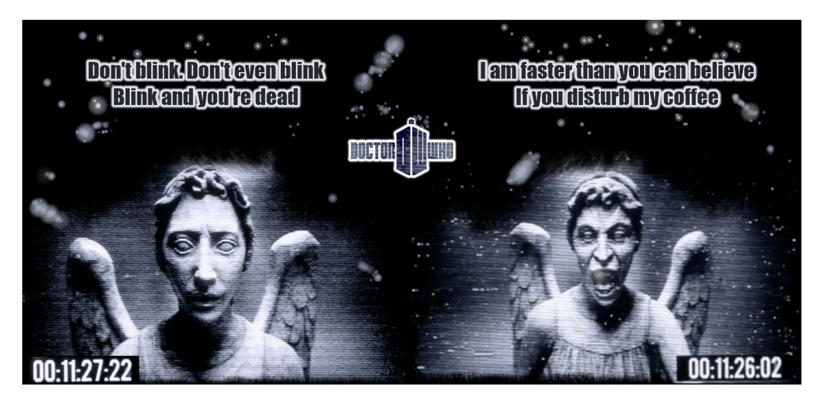 Weeping Angel Coffee Mug - soapbox169 - A Little Gift Shop
