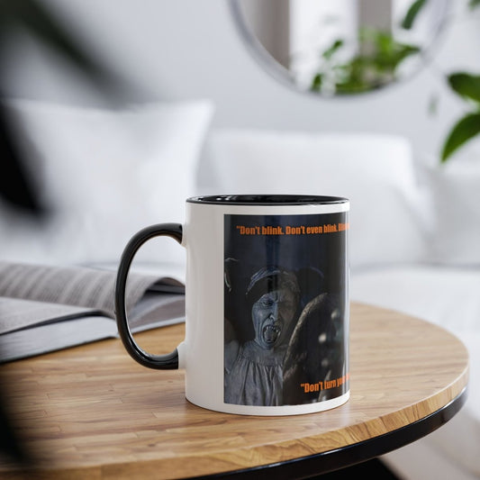 Weeping Angel Don't blink! Mug - soapbox169 - A Little Gift Shop