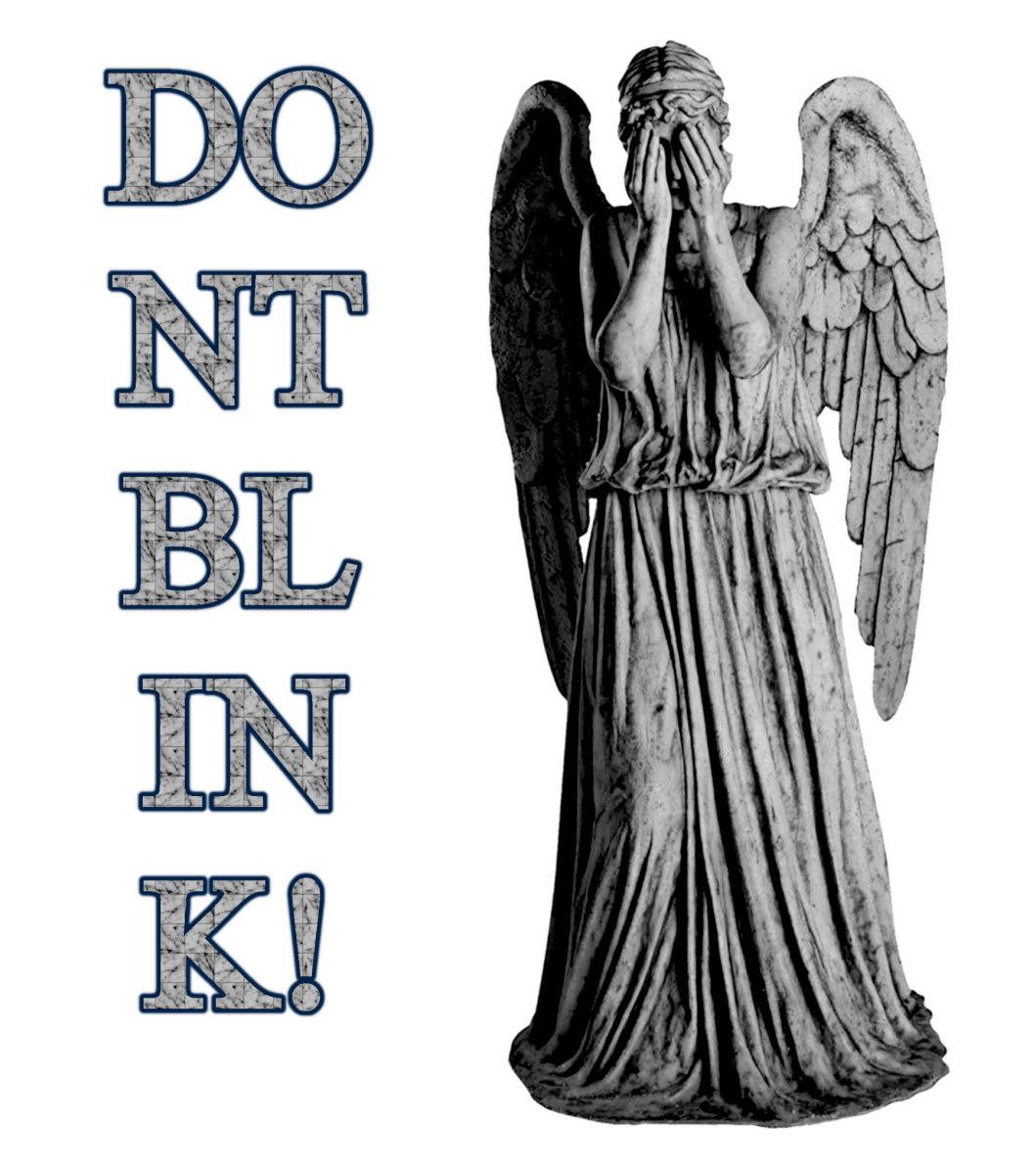 Weeping Angels Blink! T-shirt - soapbox169 - A Little Gift Shop