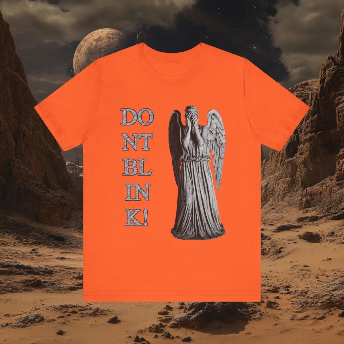 Weeping Angels Blink! T-shirt - soapbox169 - A Little Gift Shop