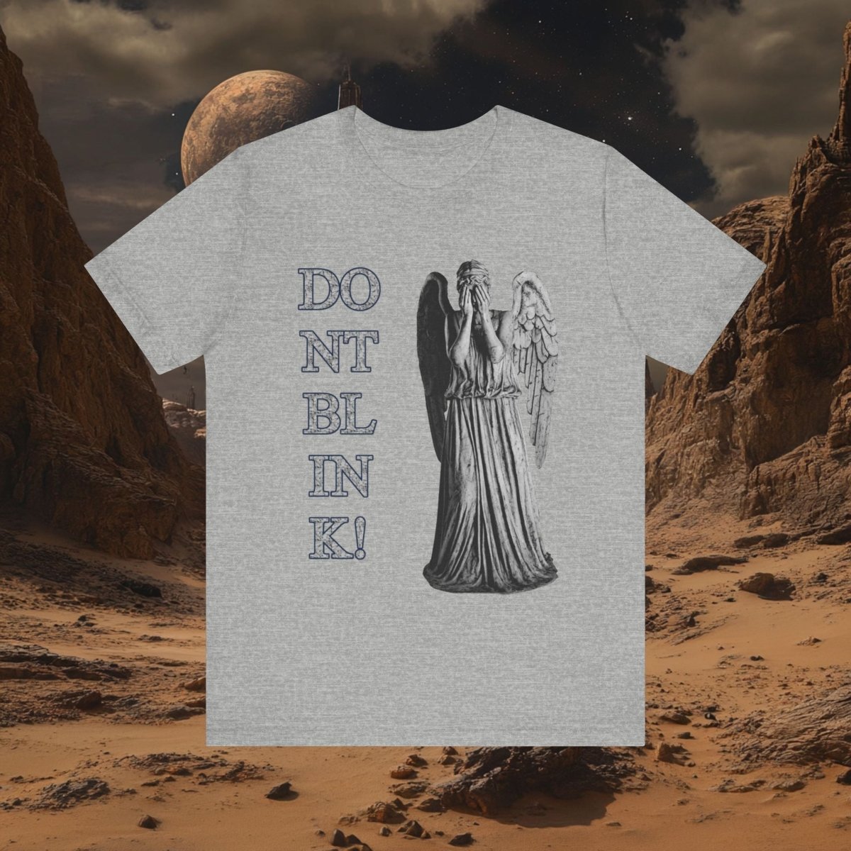 Weeping Angels Blink! T-shirt - soapbox169 - A Little Gift Shop