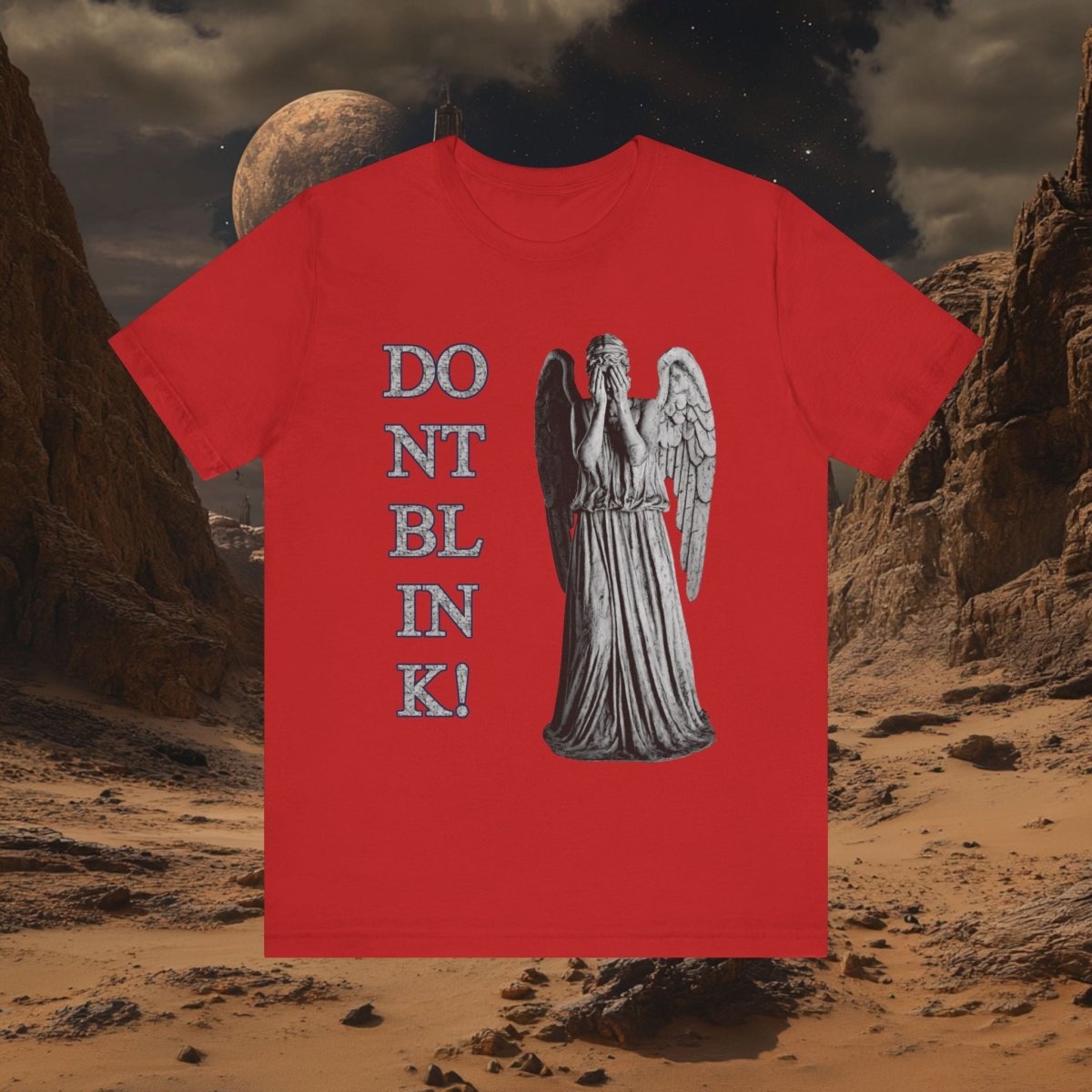 Weeping Angels Blink! T-shirt - soapbox169 - A Little Gift Shop