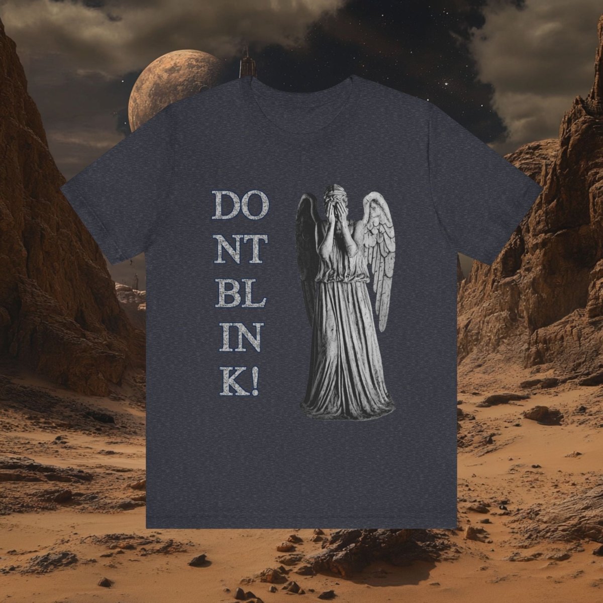 Weeping Angels Blink! T-shirt - soapbox169 - A Little Gift Shop