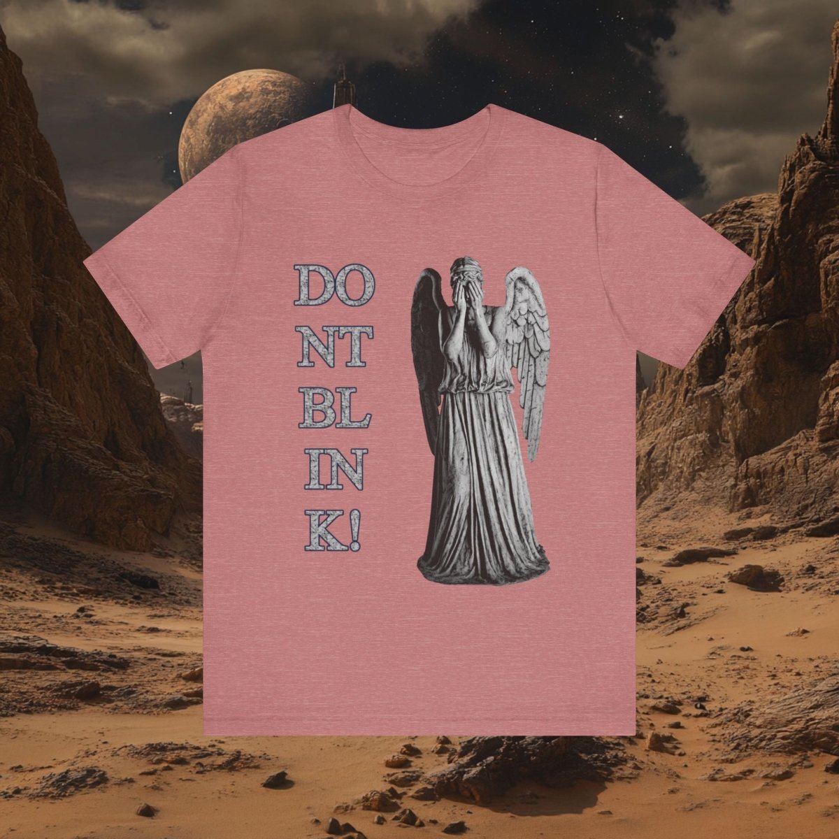 Weeping Angels Blink! T-shirt - soapbox169 - A Little Gift Shop