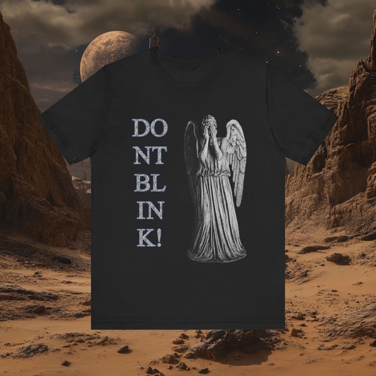 Weeping Angels Blink! T-shirt - soapbox169 - A Little Gift Shop