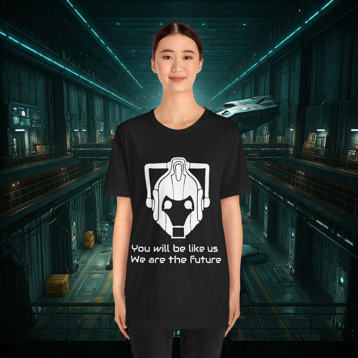 You will be like us. We are the future - Cyberman T-shirt - T-Shirt