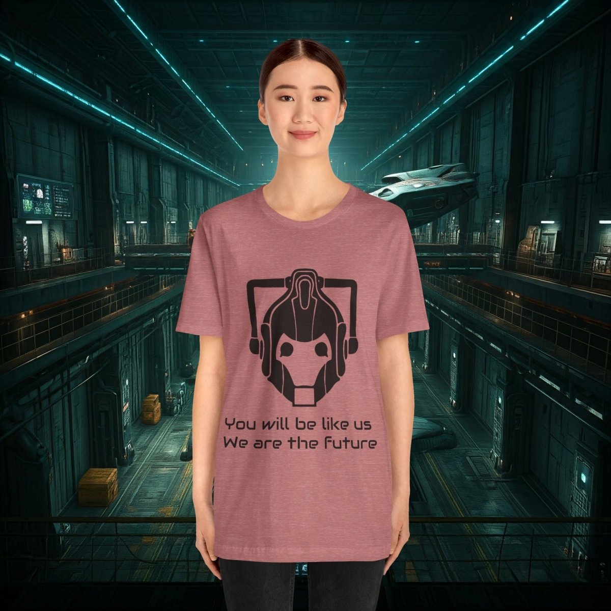 You will be like us. We are the future - Cyberman T-shirt - T-Shirt