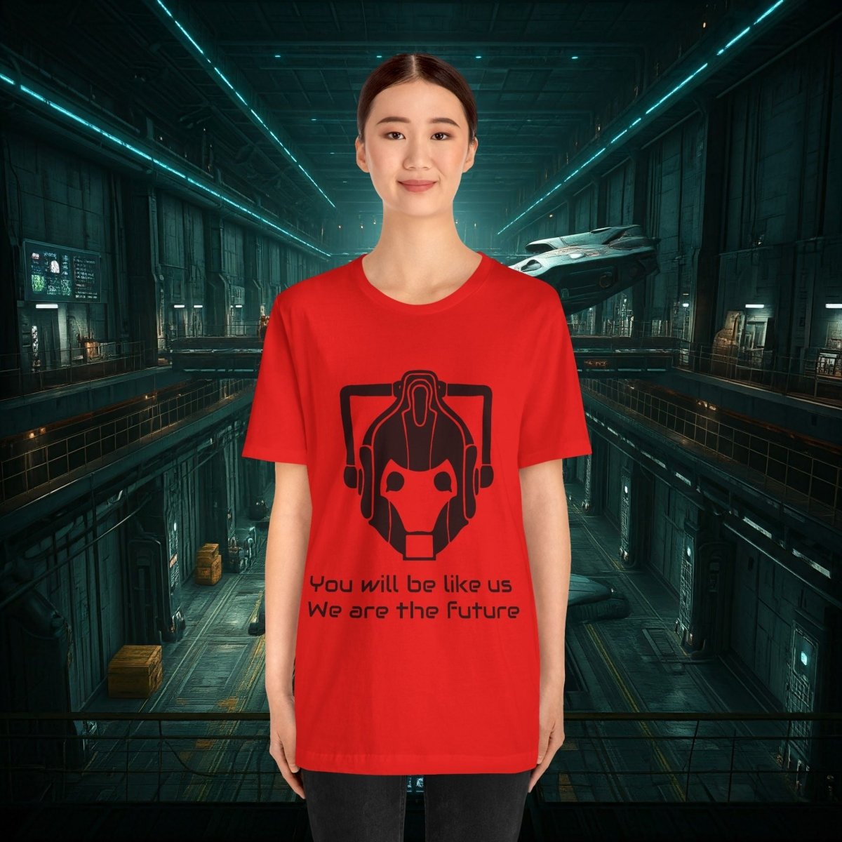 You will be like us. We are the future - Cyberman T-shirt - T-Shirt