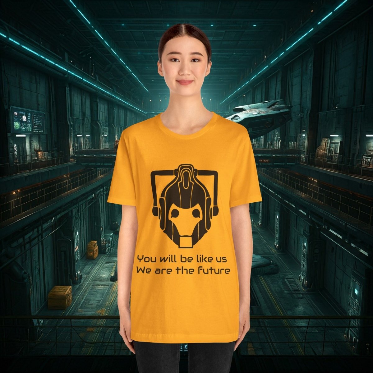 You will be like us. We are the future - Cyberman T-shirt - T-Shirt