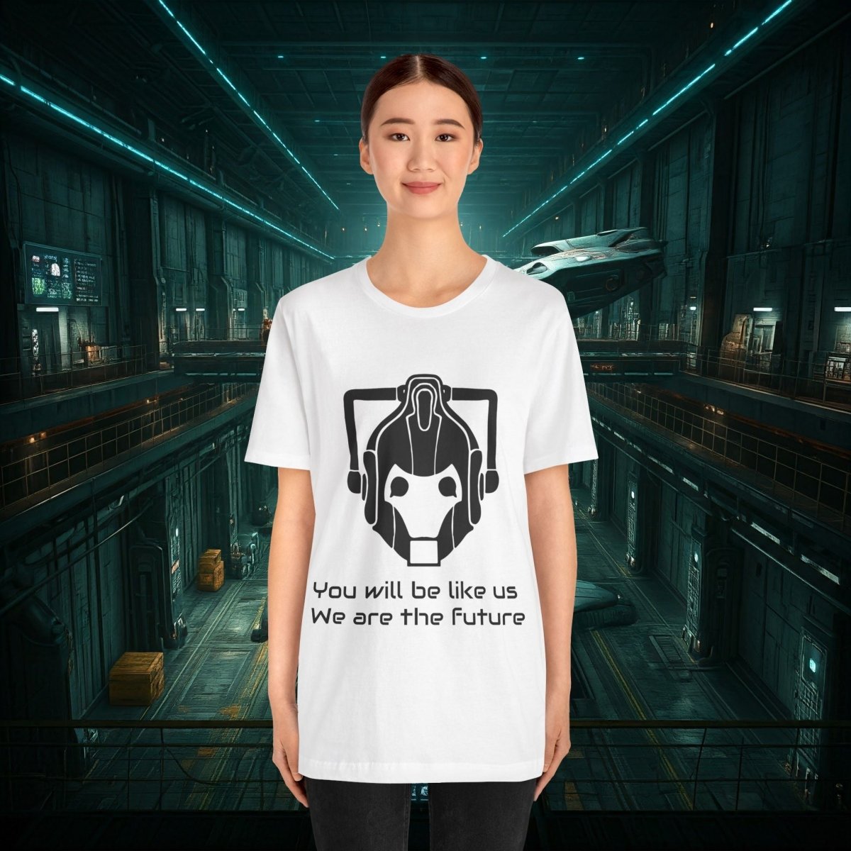 You will be like us. We are the future - Cyberman T-shirt - T-Shirt