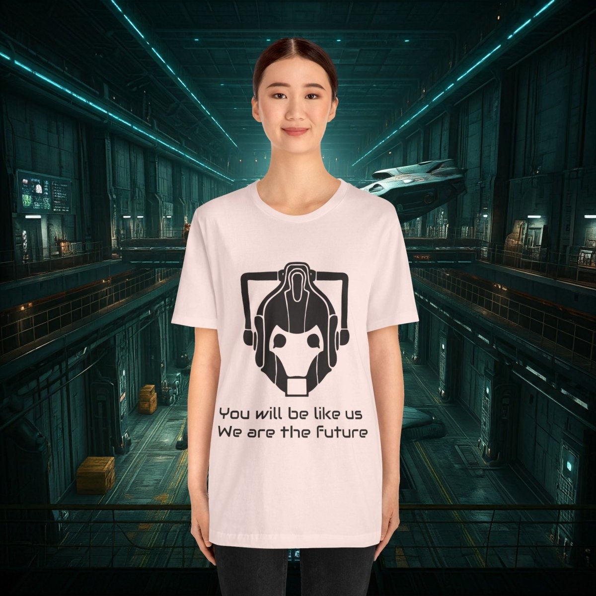 You will be like us. We are the future - Cyberman T-shirt - T-Shirt